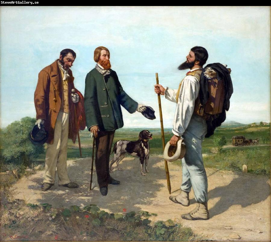Gustave Courbet La rencontre